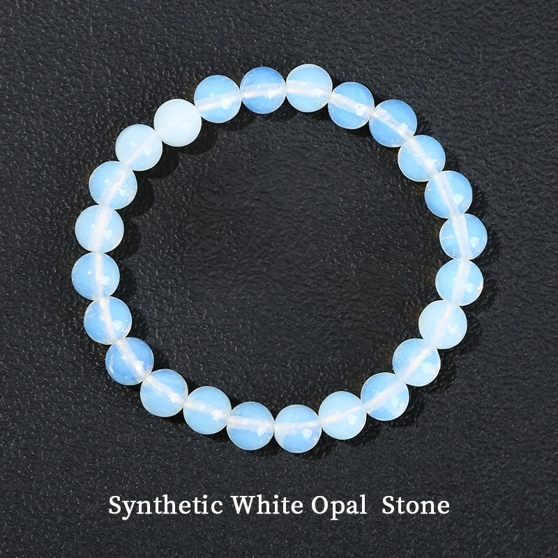 JD Natural Stone Lapis Lazuli Rock Quartz Amethyst Beads Bracelet for Women Men Reiki Healing Strand Bracelet Energy Jewelry
