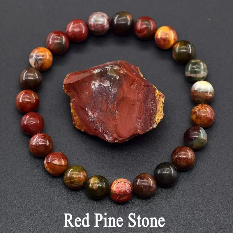 JD Amethyst Bracelet Made of Real Natural Stone Beads Body-Purifying Geniune Amethyst Natural Crystal Bracelet for Women Pulsera