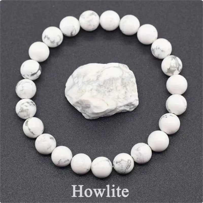 JD Amethyst Bracelet Made of Real Natural Stone Beads Body-Purifying Geniune Amethyst Natural Crystal Bracelet for Women Pulsera