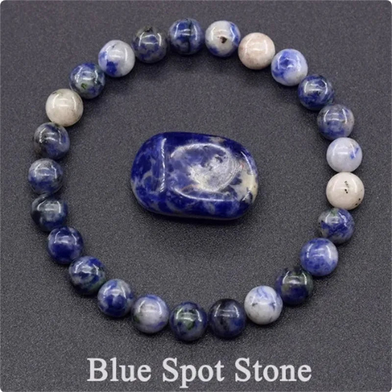 JD Amethyst Bracelet Made of Real Natural Stone Beads Body-Purifying Geniune Amethyst Natural Crystal Bracelet for Women Pulsera