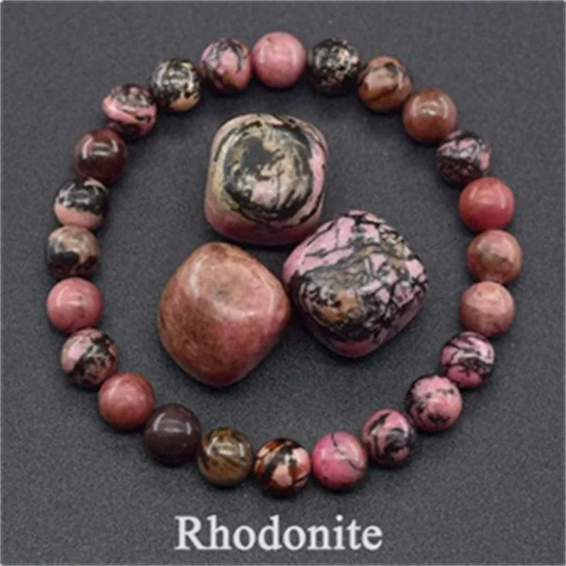 JD Amethyst Bracelet Made of Real Natural Stone Beads Body-Purifying Geniune Amethyst Natural Crystal Bracelet for Women Pulsera