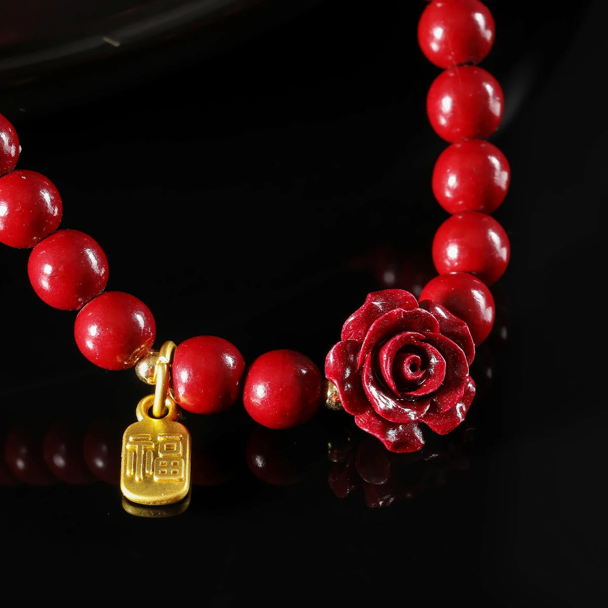JD Natural Stone 50% Real Cinnabar Bead Braided Bracelet Women Charm Adjustable Yoga Healing Balance Bracelets Jewelry Female